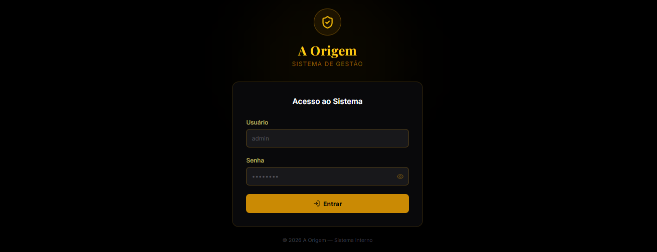 A Origem